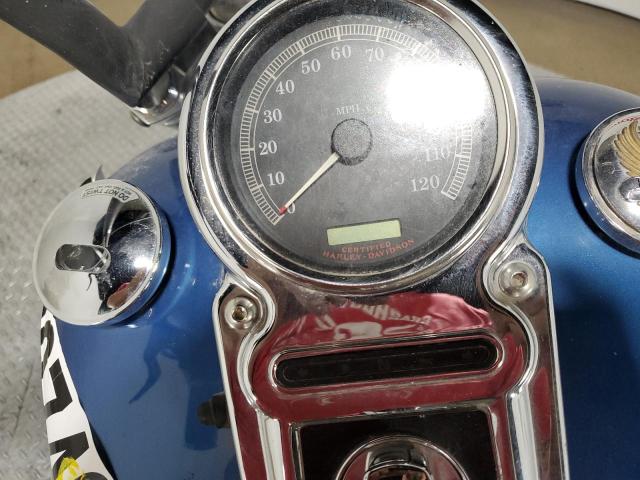 1HD1GEV1X5K310567 - 2005 HARLEY-DAVIDSON FXDWG BLUE photo 8