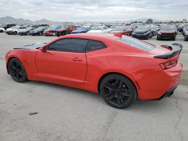 1G1FH1R75J0122999 - 2018 CHEVROLET CAMARO SS RED photo 2