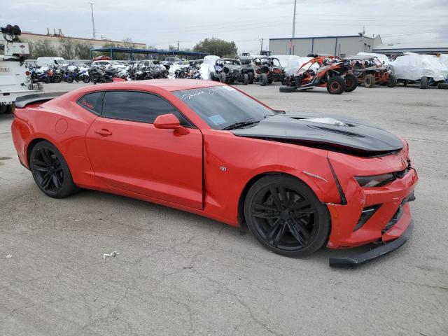 1G1FH1R75J0122999 - 2018 CHEVROLET CAMARO SS RED photo 4