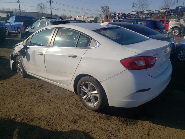 1G1BE5SM1G7304780 - 2016 CHEVROLET CRUZE LT WHITE photo 2