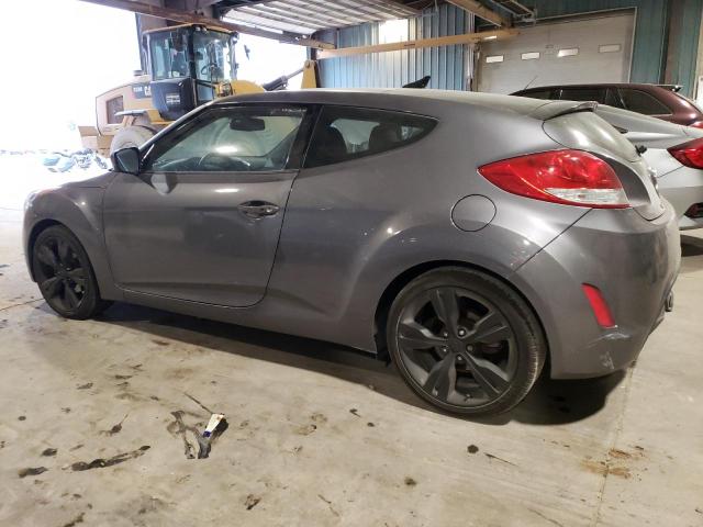 KMHTC6AD4DU175323 - 2013 HYUNDAI VELOSTER GRAY photo 2