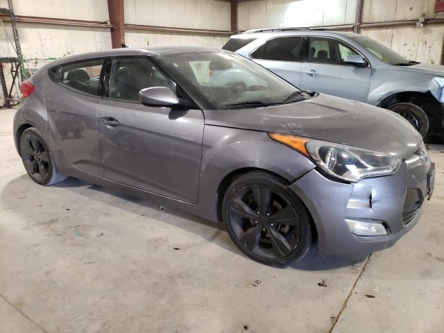 KMHTC6AD4DU175323 - 2013 HYUNDAI VELOSTER GRAY photo 4