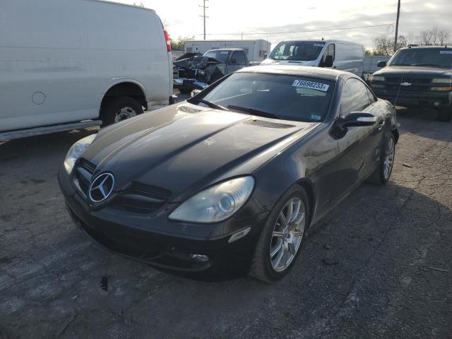 WDBWK56F75F055299 - 2005 MERCEDES-BENZ SLK 350 BLACK photo 1