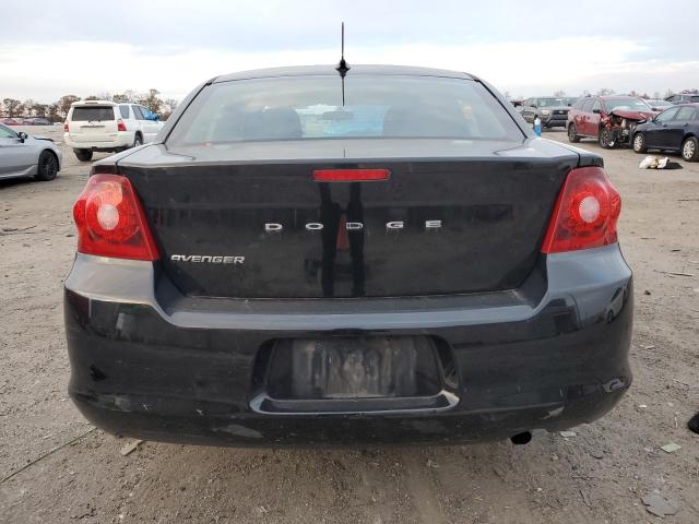 1C3CDZABXCN216665 - 2012 DODGE AVENGER SE BLACK photo 6