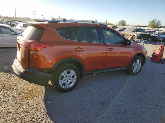 JTMZFREV6FJ031223 - 2015 TOYOTA RAV4 LE ORANGE photo 3