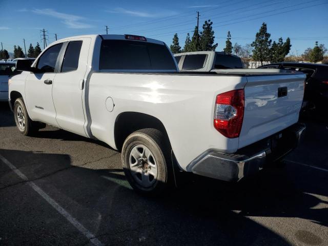 5TFRM5F15GX107488 - 2016 TOYOTA TUNDRA DOUBLE CAB SR/SR5 WHITE photo 2