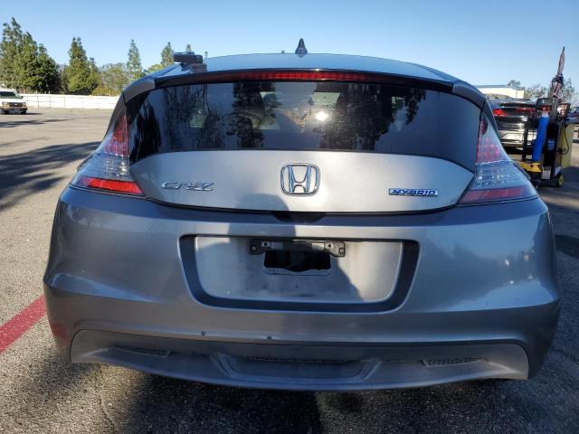 JHMZF1D66CS003146 - 2012 HONDA CR-Z EX SILVER photo 6