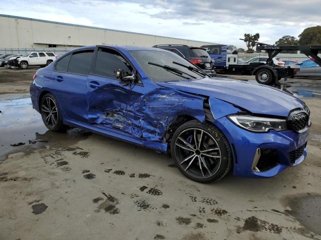 3MW5U7J02L8B30435 - 2020 BMW M340I BLUE photo 4