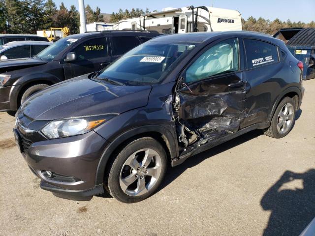 3CZRU6H71HM703030 - 2017 HONDA HR-V EXL GRAY photo 1