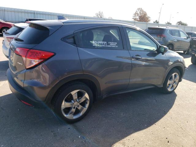 3CZRU6H71HM703030 - 2017 HONDA HR-V EXL GRAY photo 3