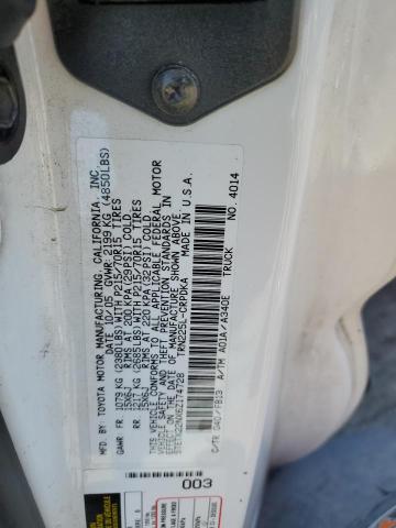 5TETX22NX6Z174728 - 2006 TOYOTA TACOMA ACCESS CAB Ақ фото 12