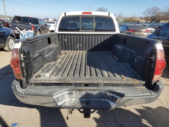 5TETX22NX6Z174728 - 2006 TOYOTA TACOMA ACCESS CAB Ақ фото 6