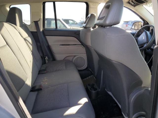 1J8FT47W47D267379 - 2007 JEEP COMPASS SILVER photo 10