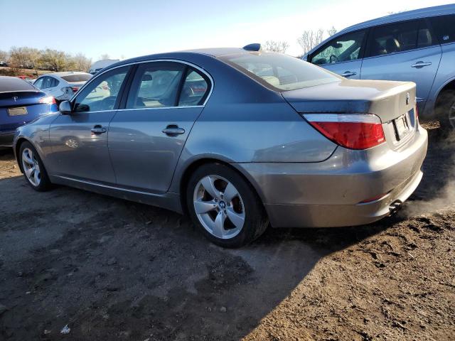 WBANU53508CT12731 - 2008 BMW 528 I SILVER photo 2