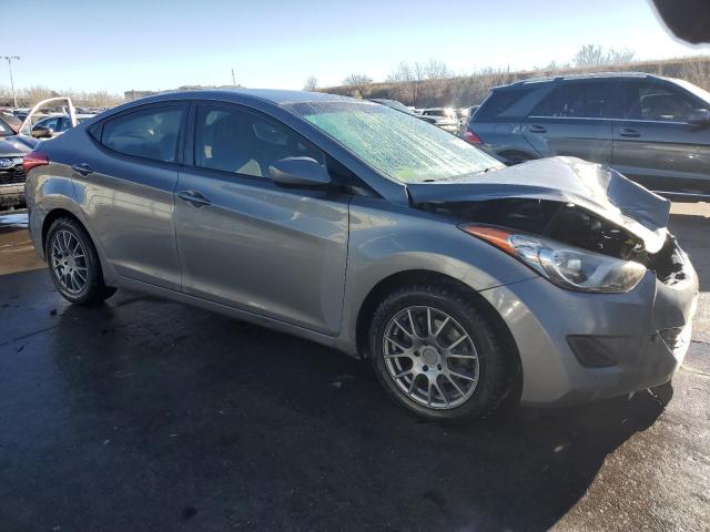 5NPDH4AE1CH132784 - 2012 HYUNDAI ELANTRA GLS GRAY photo 4