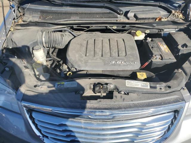 2C4RC1BGXER191731 - 2014 CHRYSLER TOWN & COU TOURING SILVER photo 12