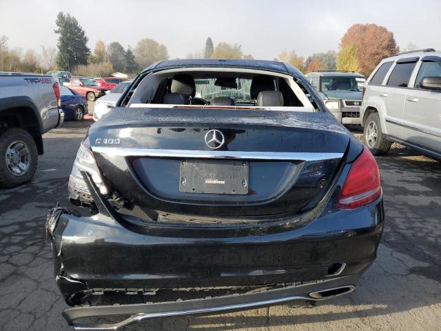 55SWF4JB0FU049689 - 2015 MERCEDES-BENZ C 300 BLACK photo 6