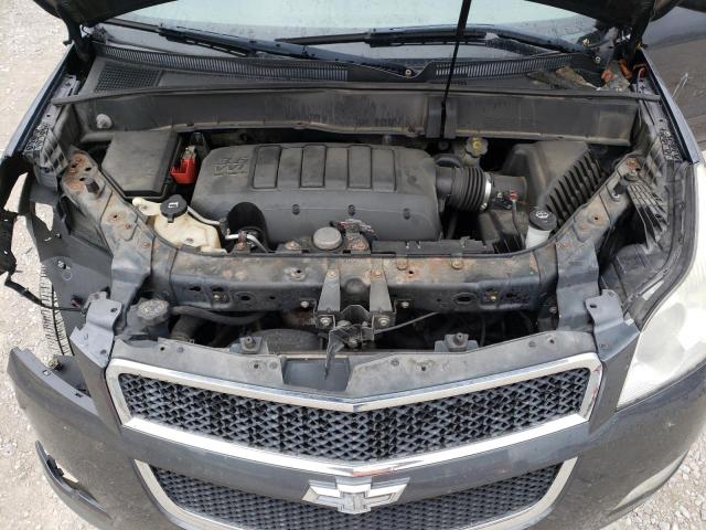 1GNKVFEDXCJ390202 - 2012 CHEVROLET TRAVERSE LS GRAY photo 12