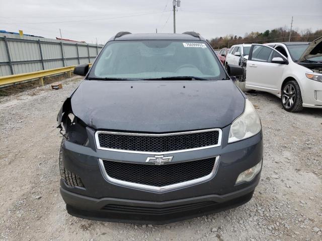 1GNKVFEDXCJ390202 - 2012 CHEVROLET TRAVERSE LS GRAY photo 5