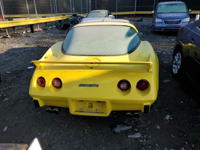 128789S436757 - 1979 CHEVROLET CORVETTE YELLOW photo 6