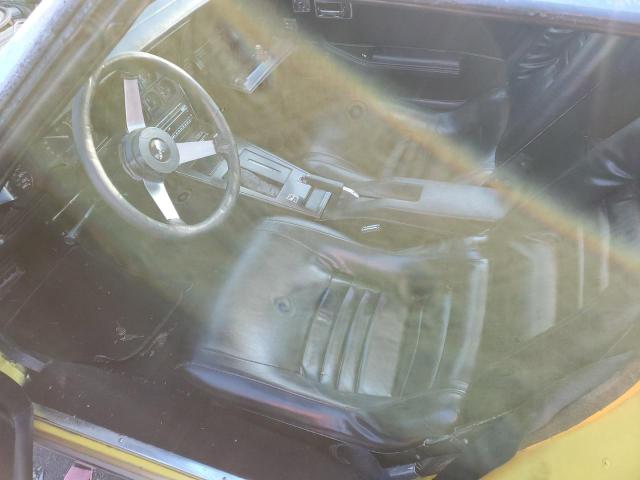 128789S436757 - 1979 CHEVROLET CORVETTE YELLOW photo 7