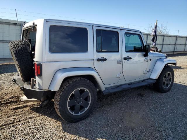 1C4BJWEG5CL267118 - 2012 JEEP WRANGLER U SAHARA SILVER photo 3