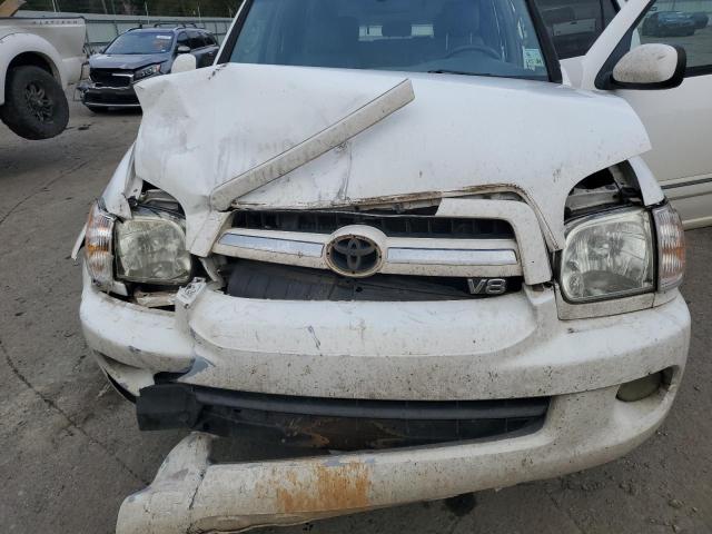 5TDZT34A66S281066 - 2006 TOYOTA SEQUOIA SR5 WHITE photo 11