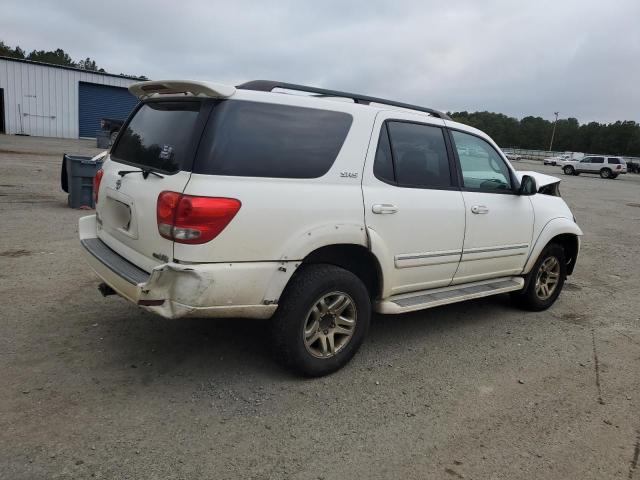 5TDZT34A66S281066 - 2006 TOYOTA SEQUOIA SR5 WHITE photo 3