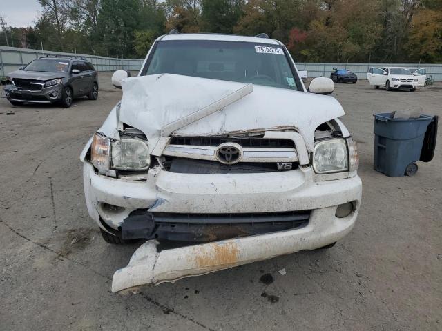 5TDZT34A66S281066 - 2006 TOYOTA SEQUOIA SR5 WHITE photo 5