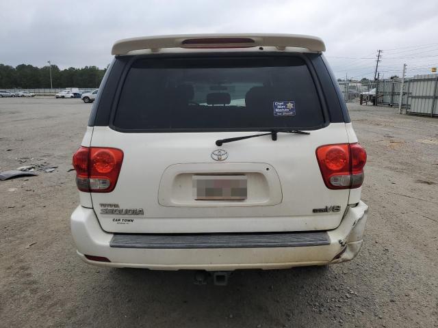 5TDZT34A66S281066 - 2006 TOYOTA SEQUOIA SR5 WHITE photo 6