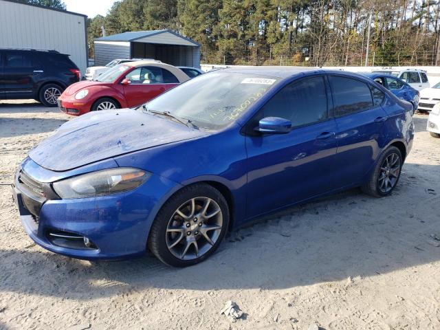 1C3CDFBB8ED677322 - 2014 DODGE DART SXT BLUE photo 1