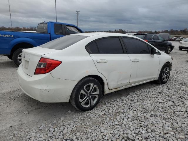 19XFB2F80CE092932 - 2012 HONDA CIVIC EX WHITE photo 3