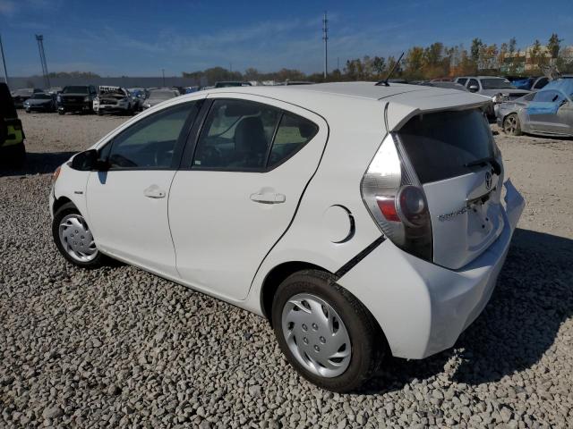 JTDKDTB37C1518126 - 2012 TOYOTA PRIUS C WHITE photo 2