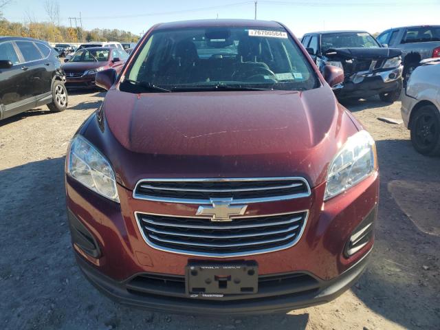 3GNCJNSB8GL240665 - 2016 CHEVROLET TRAX LS RED photo 5