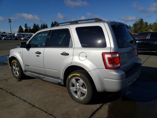 1FMCU93138KB11289 - 2008 FORD ESCAPE XLT SILVER photo 2