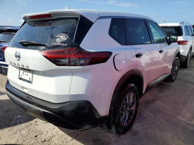 JN8AT3AA4MW005360 - 2021 NISSAN ROGUE S WHITE photo 3