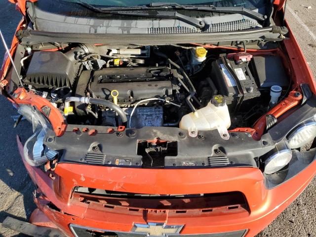 1G1JC5SHXC4148352 - 2012 CHEVROLET SONIC LT ORANGE photo 11