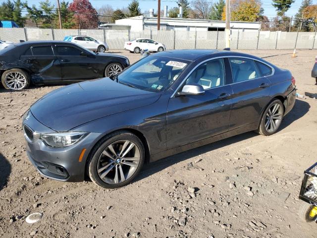 WBA4J3C50JBG91480 - 2018 BMW 430XI GRAN COUPE GRAY photo 1