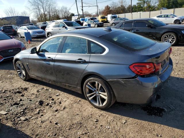 WBA4J3C50JBG91480 - 2018 BMW 430XI GRAN COUPE GRAY photo 2