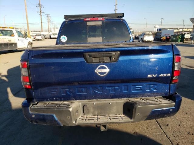 1N6ED1EK8PN607154 - 2023 NISSAN FRONTIER S BLUE photo 6