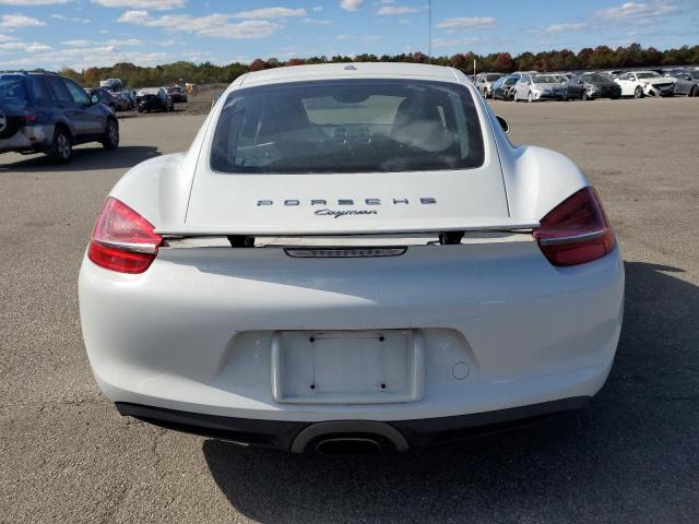 WP0AA2A87FK163789 - 2015 PORSCHE CAYMAN WHITE photo 6