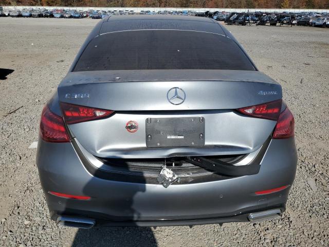 W1KAF4HB3PR146761 - 2023 MERCEDES-BENZ C 300 4MATIC GRAY photo 6