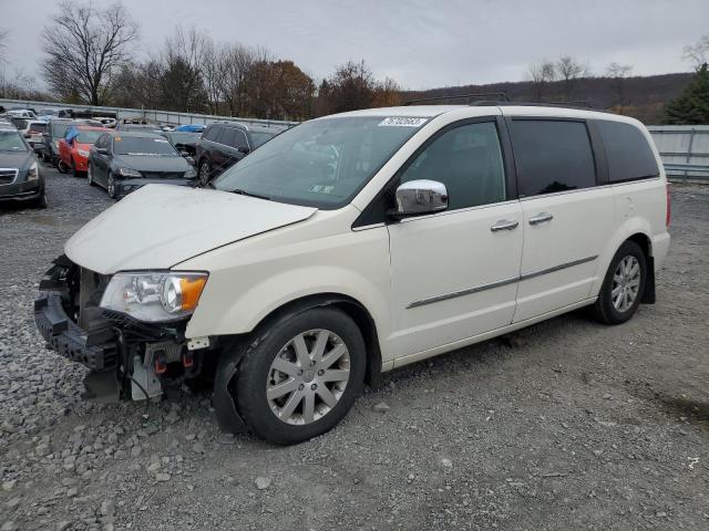 2C4RC1CG5CR414074 - 2012 CHRYSLER TOWN & COU TOURING L WHITE photo 1