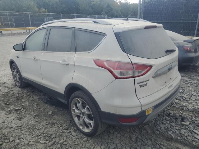 1FMCU9JX8EUB23803 - 2014 FORD ESCAPE TITANIUM WHITE photo 2