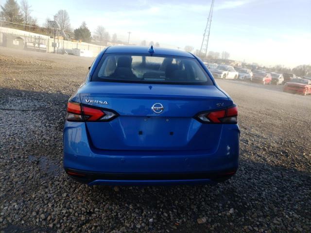 3N1CN8EV1ML893079 - 2021 NISSAN VERSA SV BLUE photo 6