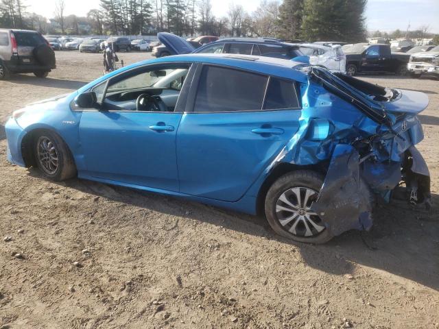 JTDL9MFU6N3032090 - 2022 TOYOTA PRIUS LE BLUE photo 2