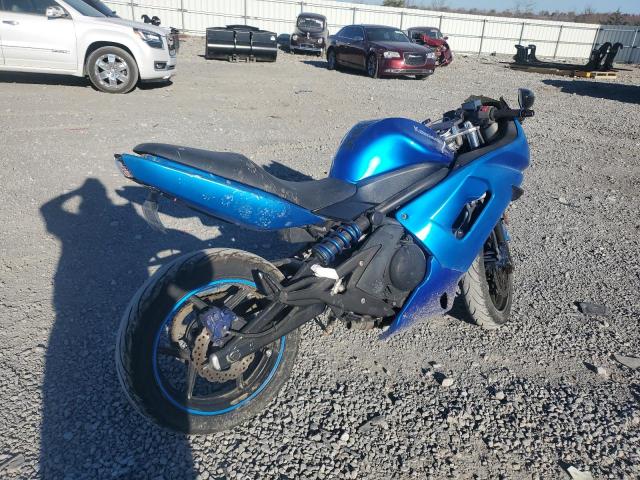 JKAEXEA137A018870 - 2007 KAWASAKI EX650 A Mavi foto 4