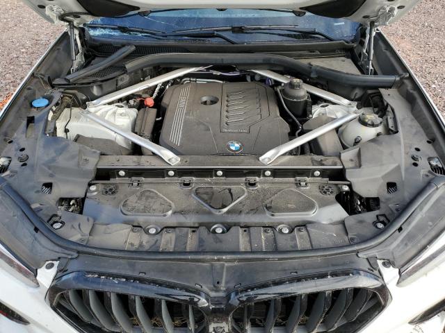 5UXCY6C0XP9N57443 - 2023 BMW X6 XDRIVE40I WHITE photo 11