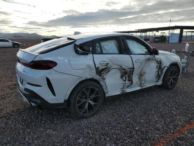 5UXCY6C0XP9N57443 - 2023 BMW X6 XDRIVE40I WHITE photo 3