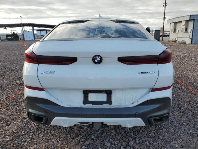 5UXCY6C0XP9N57443 - 2023 BMW X6 XDRIVE40I WHITE photo 6